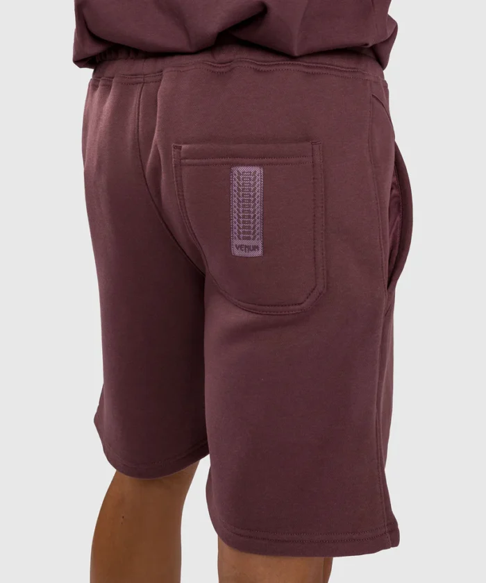 Venum Short En Coton Silent Power Brun (1)