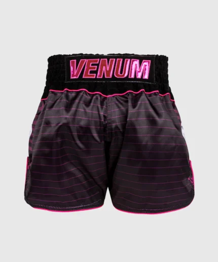 Venum Shorts Attack Muay Thaï NoirRose (3)