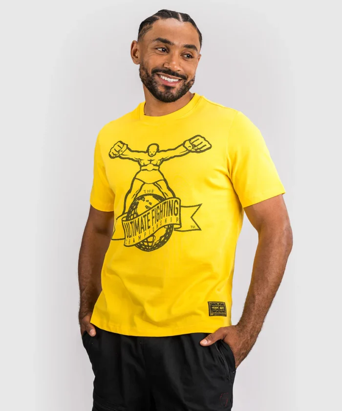 Venum T Shirt Ulti Homme Jaune (5)