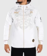 Venum Veste Authentique Fight Night Blanc (4)