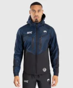 Venum Veste Fight Week Zip Bleu Océanique (1)