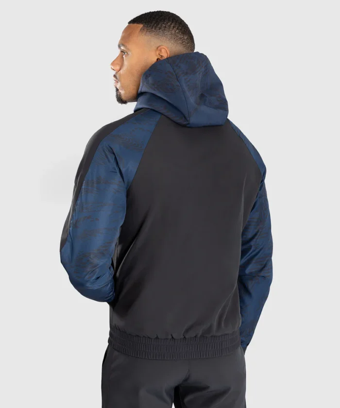 Venum Veste Fight Week Zip Bleu Océanique (2)